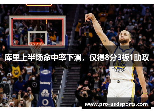 库里上半场命中率下滑，仅得8分3板1助攻